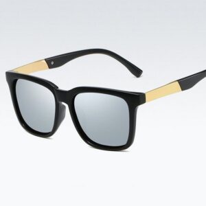 FIDDY Sonnenbrille Polarisations-Sonnenbrille,klassische quadratische Sonnenbrille unisex (1-St)