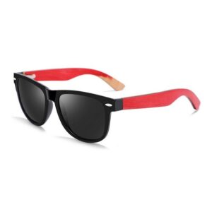 FIDDY Sonnenbrille Sonnenbrille Polarisierte Sonnenbrille UV400 Sonnenbrille Unisex (1-St) Brillengestelle aus Walnussholz
